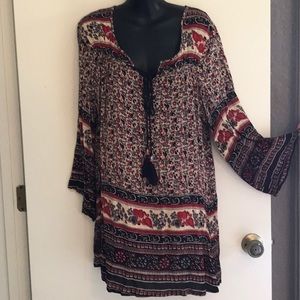 Women’s Peasant mini dress